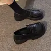 2026 Nuevos Mocasines de Cuero Ligeros de Suela Suave Casual Versátiles Estilo Británico para Mujer