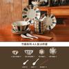 Conjunto de Tigela e Prato de Alto Valor Estilo Japonês Louça com Cor Sob Esmalte Tigela Prato de Cerâmica Hashis Colher Tigela para Macarrão Instantâneo Tigela para Ramen