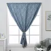 Cortinas Pequeñas Blackout Minimalistas Geométricas con Cinta Mágica Pegatinas de Letras, Hechas a Medida, Sin Taladro, Cortinas de Exportación, Nuevo Producto Dropshipping de Temu