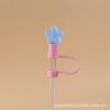 Nuevo tapón antipolvo para popote de vidrio, tapa antipolvo para popote de vidrio, cubierta antipolvo, funda para popote de acero inoxidable, universal 8 mm