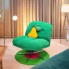 Sillón Sofá Pequeño de Moda, Silla de Ocio Dewey Linger, Giratorio, Adecuado para Salas de Estar Pequeñas, Sillón Individual Vintage de Diseñador