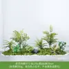 Planta Artificial Empilhada para Paisagismo Sob Escada, Samambaia & Pteri