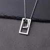 Colares Masculinos de Street Fashion, Pingentes Personalizados de Celebridade da Internet, Correntes Longas para Suéteres, Atacado de Fábrica de Joias de Aço Inoxidável