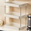 Estante para Tazas de Agua Doméstico, Estante de Almacenamiento para Tazas de Juego de Té de Doble Capa, Bandeja para Encimera de Barra de Agua de Mesa de Comedor, Portavasos, No Requiere Perforación