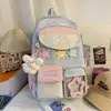 Mochila Dopamina Linda para Chicas de Alta Apariencia para el Campus, Escuela Secundaria y Preparatoria, Mochila de Gran Capacidad para Niñas