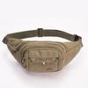 Riñonera de Lona para Hombres y Mujeres, Resistente al Desgaste, Multifuncional, Cartera de Cintura de Gran Capacidad, Bolsa para Teléfono Móvil y Cambio, Adecuada para Venta Ambulante y Uso Comercial