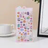 Adesivos Relevo em Resina Sólida para Crianças, Adesivos Divertidos de Bolha de Cristal, Adesivos Decorativos Fofos de Desenho Animado 3D, Venda por Atacado de Presentes