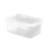 Caja de Conservación de Alimentos Almacenamiento para Refrigerador Lonchera Lonchera con Tapa Capa de Congelación Carne Congelada Refrigerador Caja de Almacenamiento de Fruta