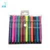 Fábrica de pintura de traje para niños con bolígrafo de acuarela, traje de bolígrafo de acuarela de 6/12 colores