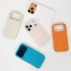 Funda de silicona líquida con patrón de ola en forma de corazón 3D adecuada para Apple 1817promax, funda de teléfono girly con forma de corazón