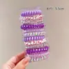 Elástico de Cabelo Estilo Novo de Três Fios para Mulheres, Elástico Premium que Não Danifica o Cabelo, Acessório de Cabelo Durável