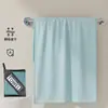 Toalla de baño con botones que no se cae, toalla de secado rápido para nadar, toalla absorbente y de secado rápido, toalla tipo bata para evitar el frío, toalla de playa para exteriores