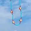 Paraíso Costero Estilo Resort Estrella de Mar Naranja Collar de Cuentas de Colores Cadena para el Cuello de Gama Alta para Mujer Cadena Clavicular Accesorios de Verano