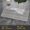 Long 8 Plaid Bread Tile 300x 600 Nordic Morandi Revestimento de parede WC Cozinha WC Azulejo Cor