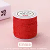 Cuerda Tejida a Mano No. Hilo de Jade 72 Hilos Segmentado Teñido Gradiente Colorido Cuerda de Cinco Colores Hilo para Pulsera DIY Nudo Chino Cuerda Venta al por Mayor