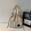 Mochila Leve Nova 2025 Bolso com Cordão Bolsa de Viagem Bolsa para Estudante Universitário Mochila Casual Simples da Moda