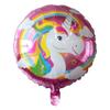Globo Grande de Herradura de Un Cuerno Mediano Unicornio de Herradura Arcoíris Papel de Aluminio Suministros para Decoración de Sala de Bodas Fiesta de Cumpleaños