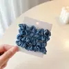 Primavera Verano Nuevo Estilo Coreano Estilo Pastoral Cuadros Florales Ligas para el Pelo de Intestino Delgado para Mujer Estilo Dulce Alto Valor Versátil Accesorios para el Cabello de Niña