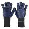 Guantes Retardantes de Llama, Resistentes al Fuego, Resistentes a Altas Temperaturas hasta 800 Grados, Para Barbacoa BBQ, Horno de Microondas, Horneado, Guantes de Silicona Aislantes del Calor Anti-Escaldaduras