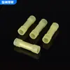 Suministro Directo de Fábrica Conector Terminal Intermedio de Nylon Junta Intermedia Totalmente Aislada Conector de Cable Terminal Prensado en Frío