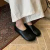 Zapatos de Primera Cita Estilo Retro con Punta Dividida y Boca Profunda para Mujer, Zapatos Casuales Retro Mary Jane