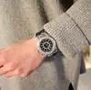 Relógio de pulso luminoso com strass LED, estilo Harajuku, tendência da moda coreana, para homens e mulheres, estudantes, casal, de gelatina, com ponteiro de quartzo