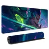 Mouse pad grande peça única teclado pad acolchoado borda travada atacado grande escritório jogo uma geração de tapete de mesa