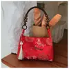 Bolso Nuevo Estilo Chino Estilo Nacional para Mujer 2026 Nuevo Verano Alta Gama Lujo Nicho Elegante Gran Capacidad Bolso de Noche