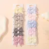 Conjunto Europeu e Americano Mais Vendido de Presilhas de Cabelo com Laço para Crianças Mini Presilha de Cabelo de Bebê Cor Pura Menina Simples Presilha Lateral 325