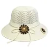 2026 Verano Nuevo Fresco Dulce Sombrero de Sol Protección Solar Transpirable Sombrero de Sol tipo Cúpula para Mujeres
