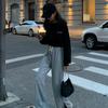 Sudadera Corta de Cintura Alta Discreta para Mujer Otoño e Invierno 2024 Nueva Versátil Cintura Sudadera Chic para Mujer Ins para Mujeres
