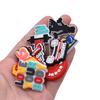 Parche Plano de Goma Suave de PVC de Dibujos Animados para Fitness Deportivo, Funda para Teléfono Móvil, Licencia de Conducir, Pegamento Lindo, Accesorios para Joyería DIY