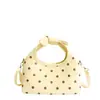 Bolso de mano coreano de nicho con lunares, una opción moderna y lujosa para mujeres, versátil para el uso diario, adecuado como bolso de mano, bolso de hombro o bolso cruzado