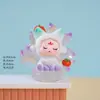 Nova Raposa de Nove Caudas Gradiente Criativa Estilo Chinês Tendência Brinquedo Fofo Partículas Caixa Surpresa Bolsa Artesanato em Resina Presente Cultural e Criativo