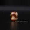 Diente de Tigre Estilo Tíbet Ojo Triple Dzi Ágata Material Vintage Cuentas Barril Accesorios DIY Pulsera de Cuentas de Oración Budista Collar Cuentas Espaciadoras Accesorio Cuentas