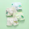 Ropa Interior Infantil Niños Sin Costura Trasera Clase A Algodón Bebé Niños Mediana y Grande Niños Ropa Interior Boxer 7-10-15 Años