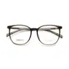Nuevo marco de gafas para miopía ultraligero de silicona líquida estilo coreano 26055, unisex, artístico, adelgazante para la cara