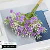Gipsofila Artificial Fresca e Rústica Flores Artificiais Flores Falsas Flores Secas Buquês Enfeites Decoração de Sala de Estar Flores Adereços de Fotografia Enfeites