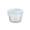 Caixa de suplemento alimentar de vidro Bowl para manter a frescura Mini pequena capacidade portátil resistente a altas temperaturas cozimento no micro-ondas