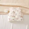 Chaleco para bebé, otoño e invierno, 40g engrosado y acolchado, chaleco acolchado para recién nacido, prenda exterior cálida unisex para bebé