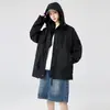 Chaqueta de Trabajo Estilo Americano Nueva Primavera y Otoño 2026 para Hombre, Chaqueta Holgada de Moda para Adolescentes y Estudiantes, Cortavientos con Capucha