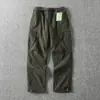 Pantalones Softshell para Hombre, Cortavientos e Impermeables, Pantalones Casuales de Pierna Recta con Forro Polar para Exteriores de Invierno, Pantalones de Trabajo Engrosados