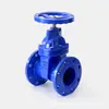 Fornecimento do Fabricante Válvula Gaveta com Flange Dn40-300 Vedação Macia Haste Escura Ferro Fundido Fire Interruptor Manual Químico