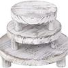 Base Redonda de Madera para Maceta de Flores Maceta Redonda de Madera Maceta Redonda para Plantas Rack para Macetas Redondas Base para Velas de Aromaterapia Bandeja de Madera para Postres y Pasteles