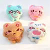Diseño original lindo gatito de peluche que induce dopamina accesorio colgante para bolso llavero venta al por mayor