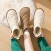Botas de caña alta con forro polar para mujer 2026 Invierno Antideslizantes Versátiles Estilo Nuevo Estudiante Ins Estilo Coreano de moda Botas calcetín cálidas Zapatos de algodón K2901