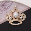 Nuevos Accesorios de Joyería de Corona de Perlas Incrustadas de Diamantes Decoraciones para Zapatos con Agujero DIY Funda para Teléfono Móvil Materiales Especiales para Belleza y Peluquería