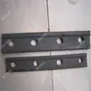 Abrazaderas de riel de acero en stock, fáciles de instalar, estructura simple, abrazaderas de junta de riel ligeras y pesadas