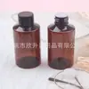 Botella de 90 ml color marrón con tapa normal, botella color té con tapa de rosca, botella de 90 ml para cebo de pesca con tapa de rosca, botella para medicina líquida color café, botella para loción
