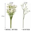 Pequeno Buquê de Margaridas Flores Artificiais Amazon Decoração de Arranjo de Flores Estilo Europeu Sala de Estar Mesa de Jantar Buquê de Flores Secas Camomila Flores Artificiais